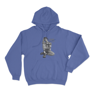 Malachi Barton Photo Unisex Hoodie Blue