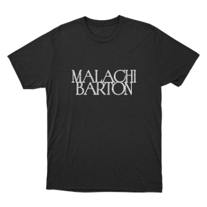 Malachi Barton Unisex T Shirt Black 1