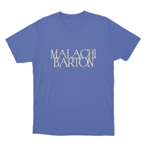 Malachi Barton Unisex T Shirt Blue 1