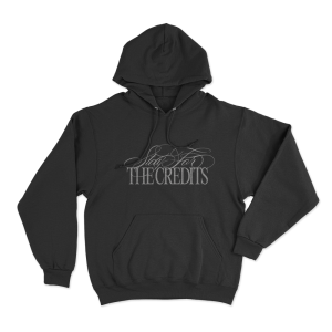 Stay For The Credits Unisex Hoodie Black